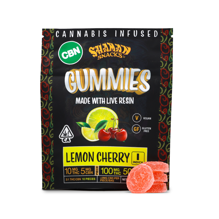 2:1 LEMON CHERRY THC:CBN - 150MG