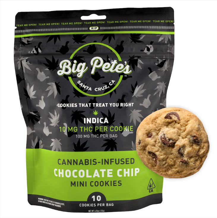 CHOCOLATE CHIP INDICA 10PK - 100MG