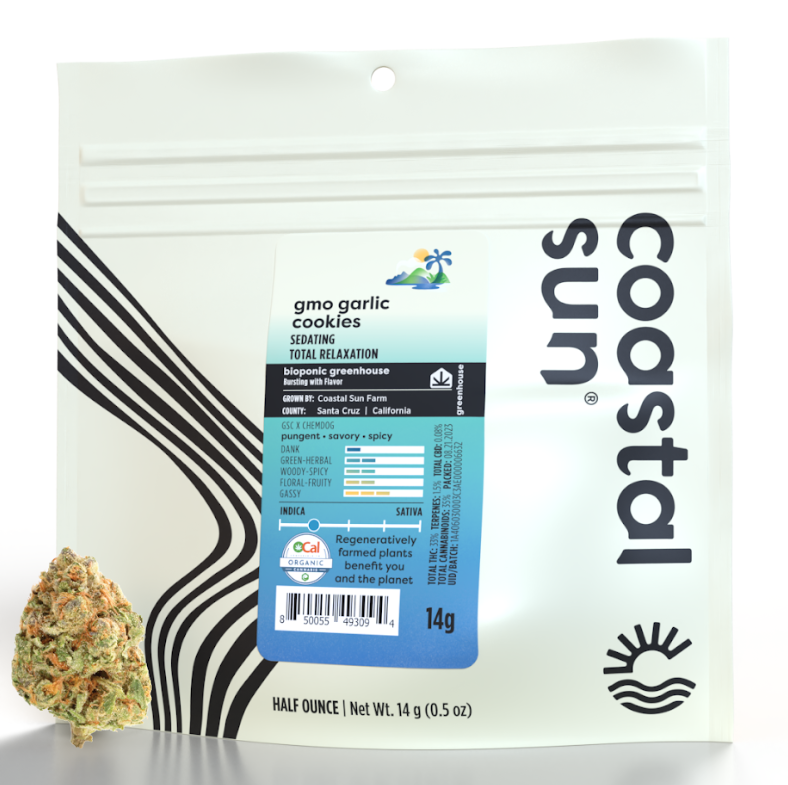 GMO GARLIC COOKIES - 14G
