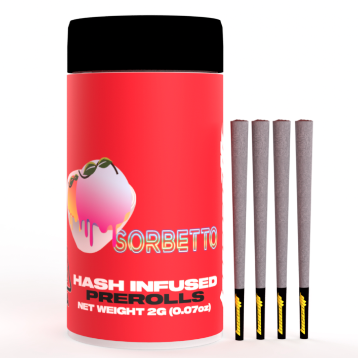 SORBETTO HASH INFUESED 7PK - 3.5G
