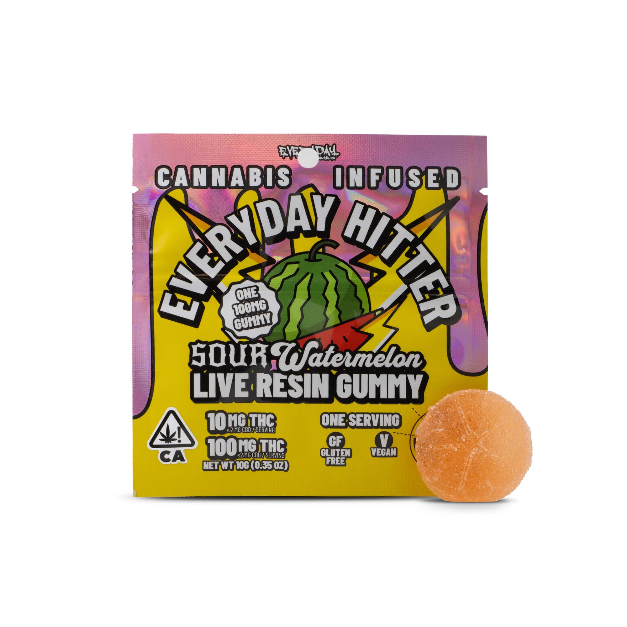 SOUR WATERMELON HITTER - 100MG