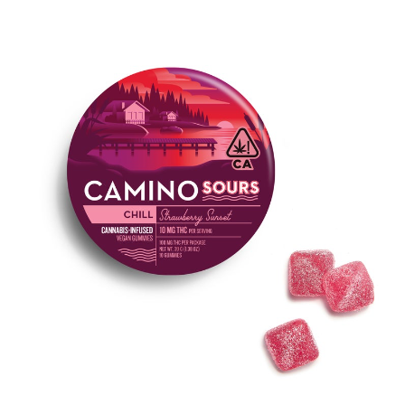 STRAWBERRY SUNSET SOURS - 100MG