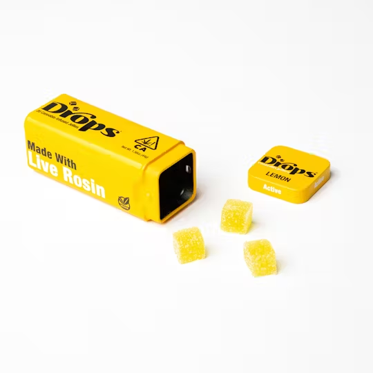 DROPS 20PC LEMON (SOUR STRAWBERRY)