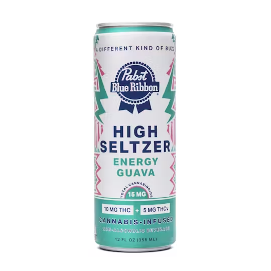 DAYTIME GUAVA SELTZER - 2:1 THC:THCV - 15 mg