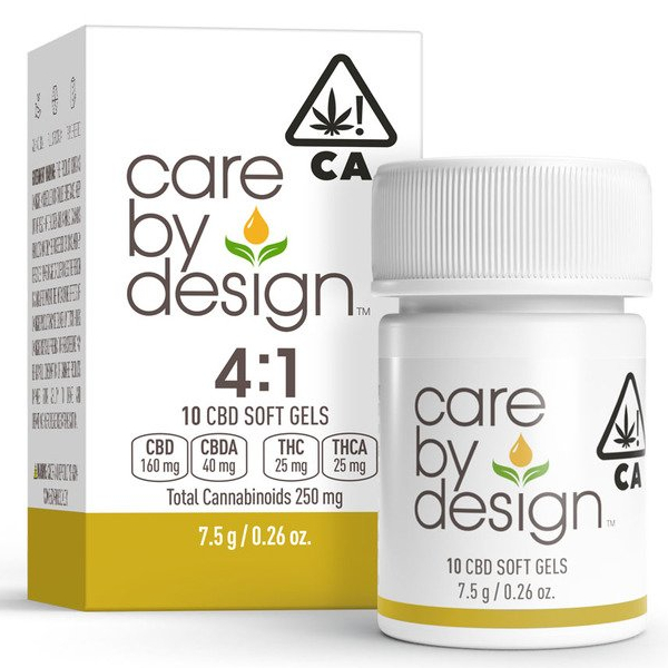 4:1 SOFT GEL 10PK CBD:THC - 50MG