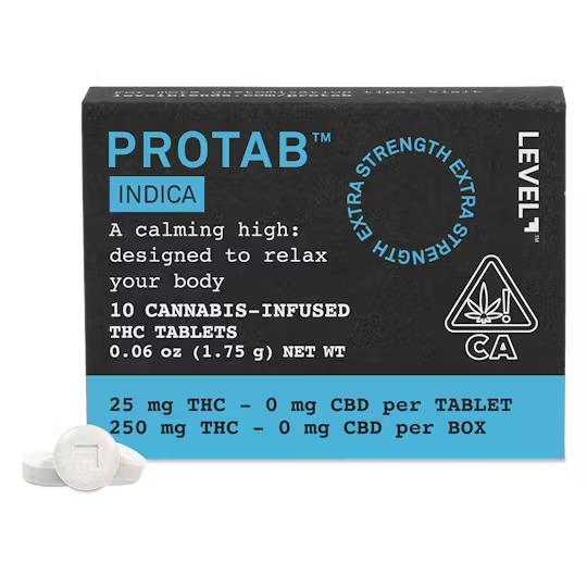 25MG INDICA PROTAB 10PK - 250MG