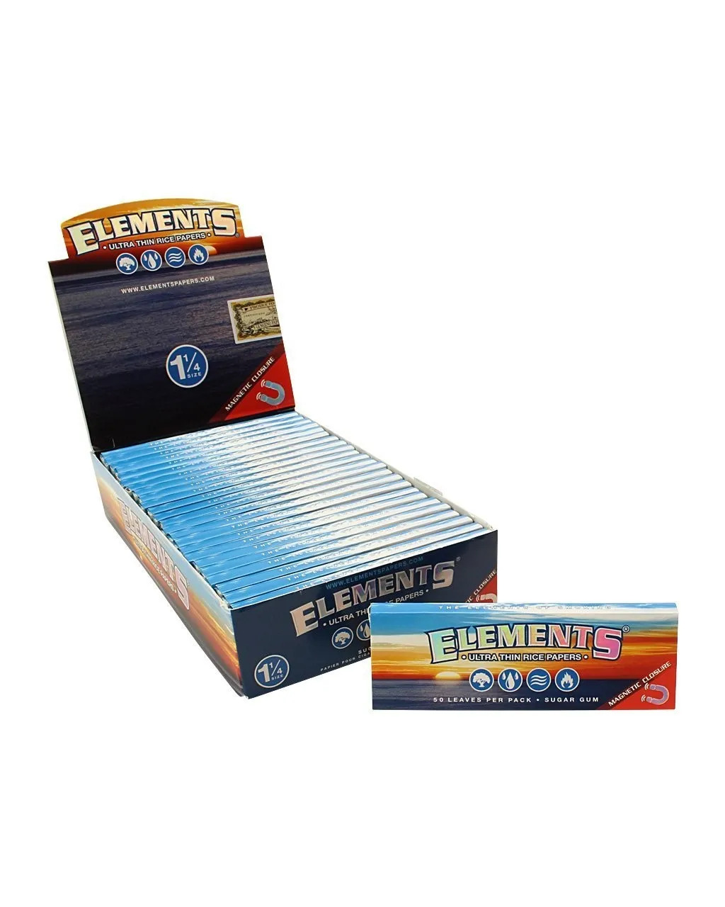 *21+ ONLY* *1 1/4" -ROLLING PAPERS