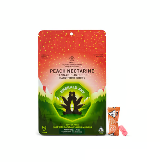 PEACH NECTARINE FRUIT DROP 20PK - 100MG