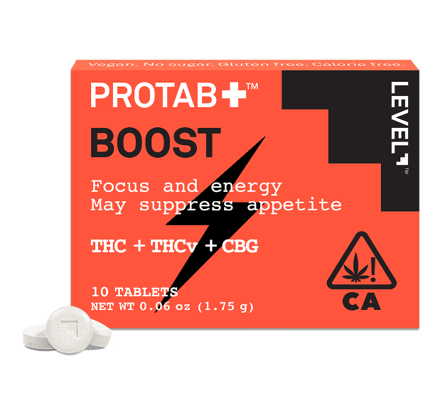 BOOST PROTAB THC/THCV/CBG - 250MG/75MG/30MG