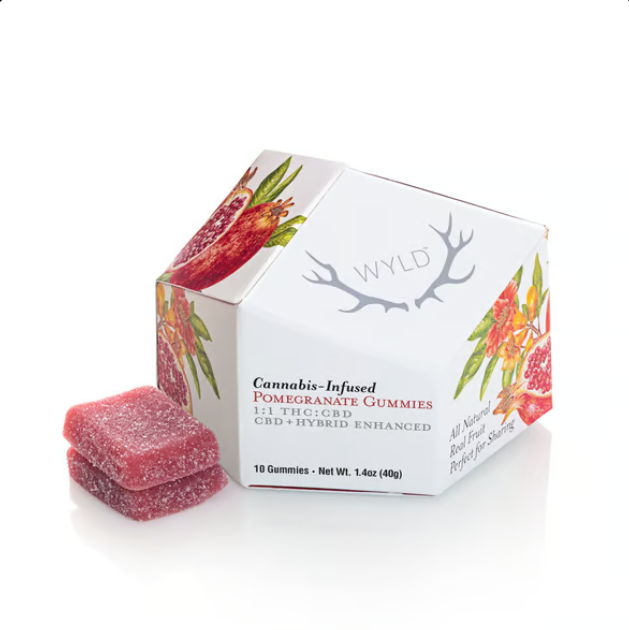 1:1 - POMEGRANATE - THC:CBD - 100MG