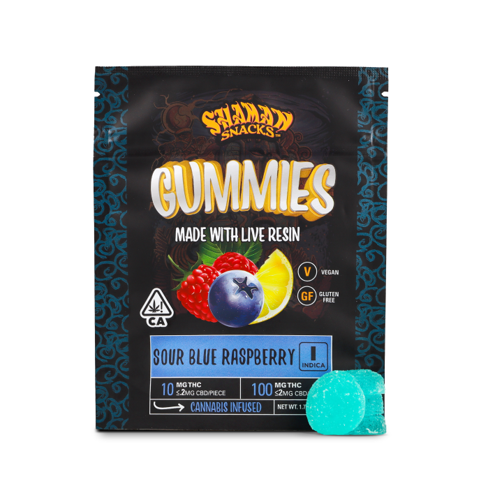SOUR BLUE RASPBERRY - 100MG
