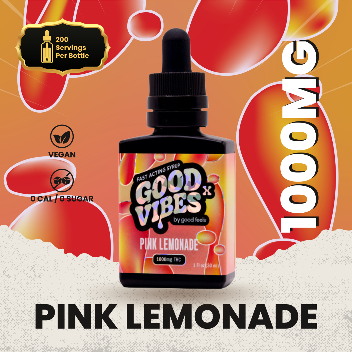 GOOD VIBES - Syrup | Pink Lemonade