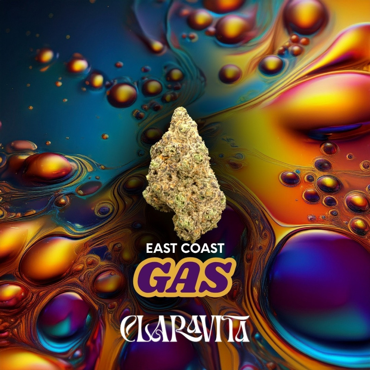 Flower | 3.5g | East Coast Gas |  Hybrid | Claravita - 3.5 g