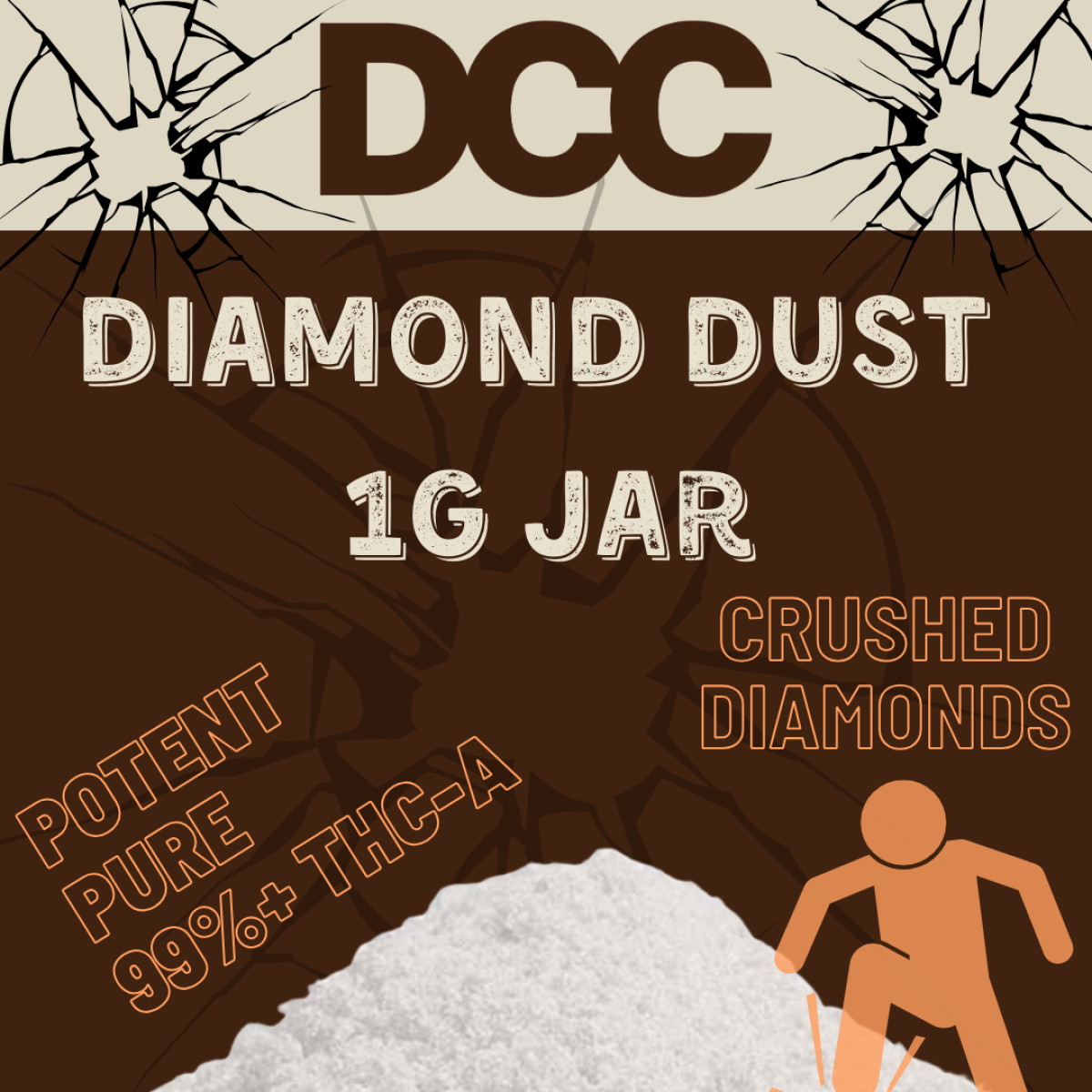 THCA Isolate | Diamond Dust