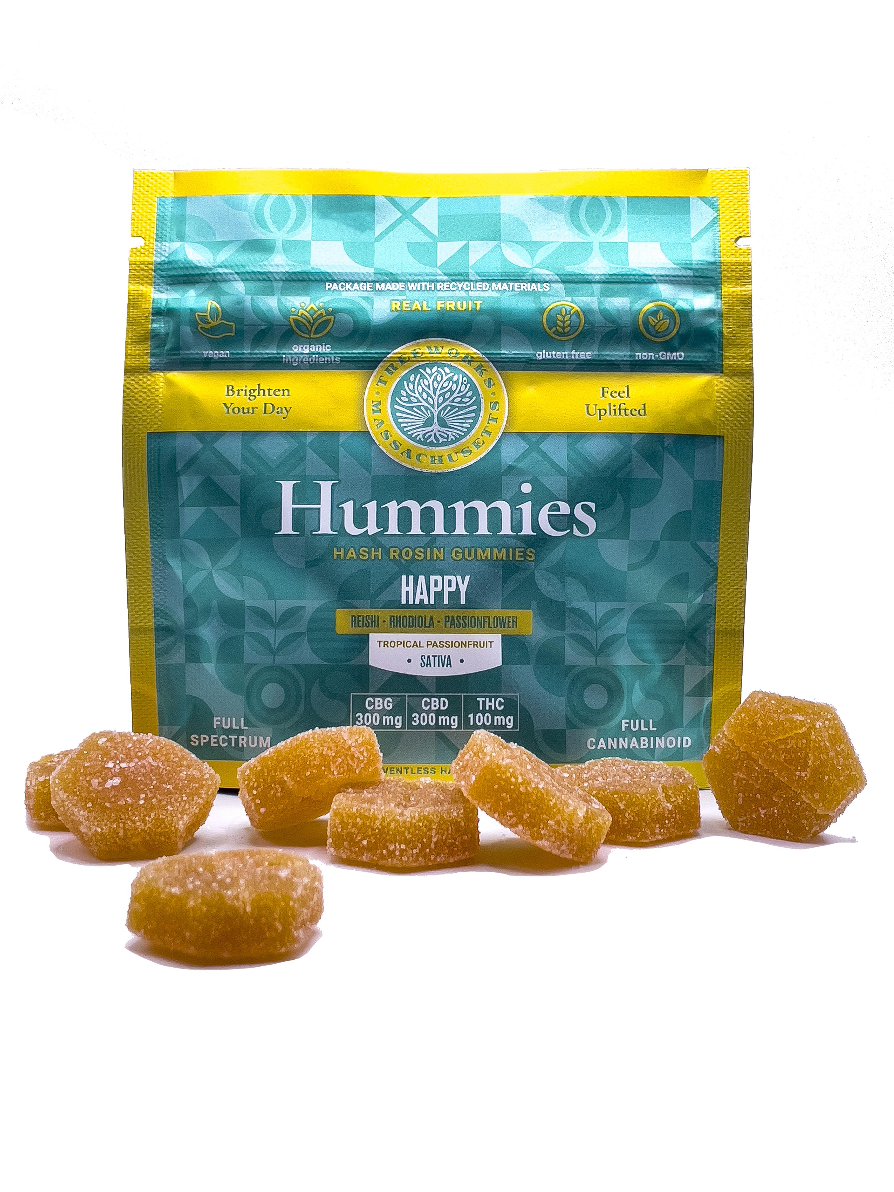 Happy Rosin Hummies | 3:3:1 CBG:CBD:THC