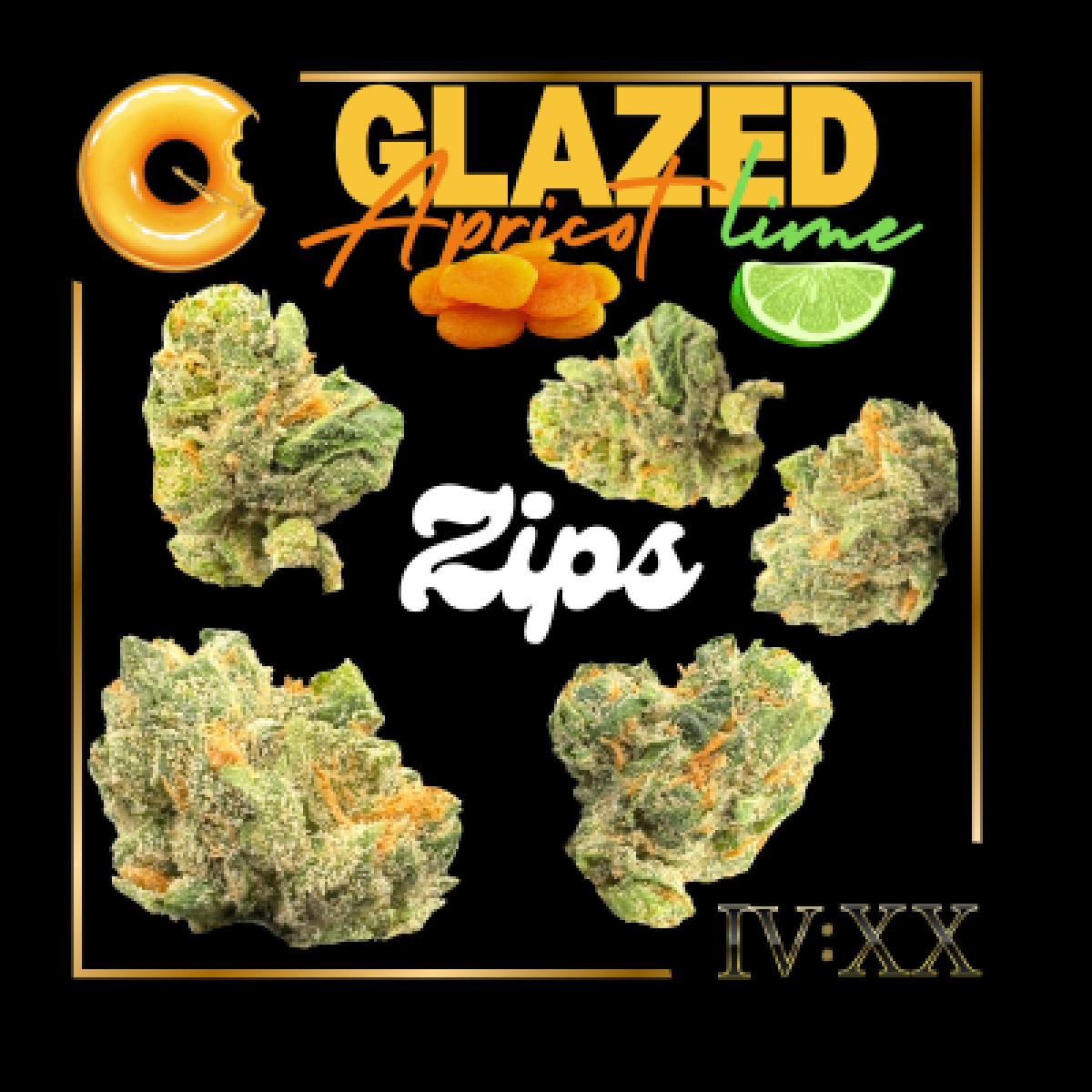 Glazed Apricot Lime
