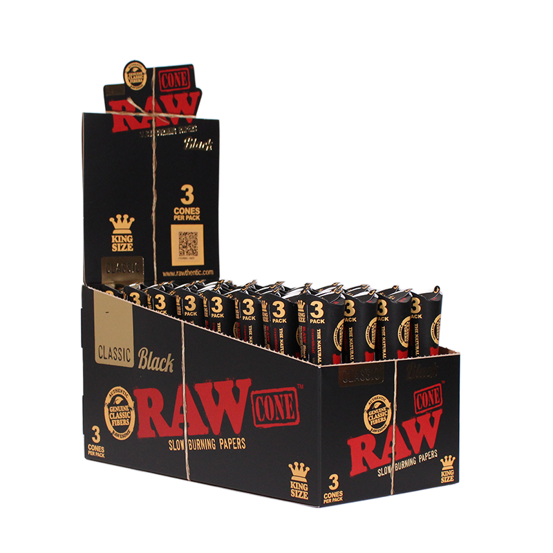 Black Classic 1 1/4 Cones | 6pk