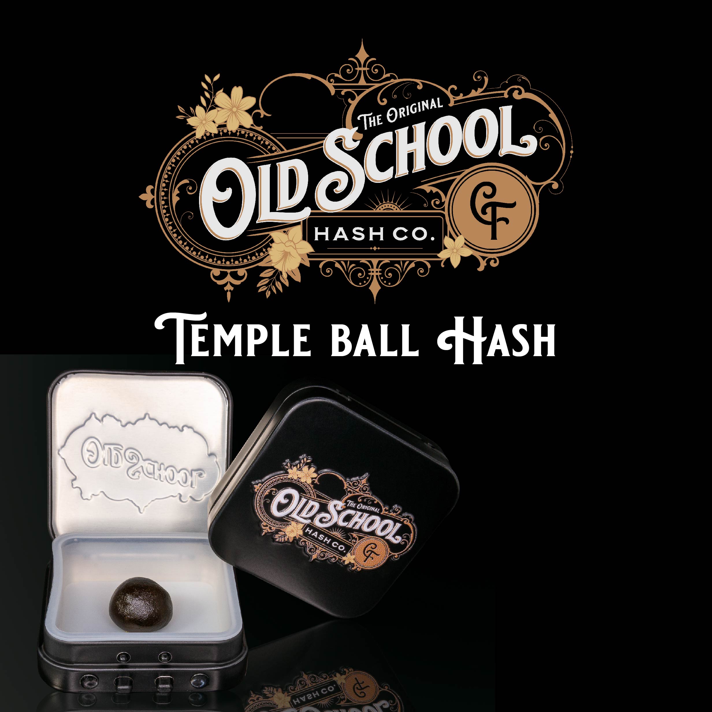 OLD SCHOOL HASH COMPANY - G-13 | 1G TEMPLE BALL | OLD SCHOOL HASH COMPANY