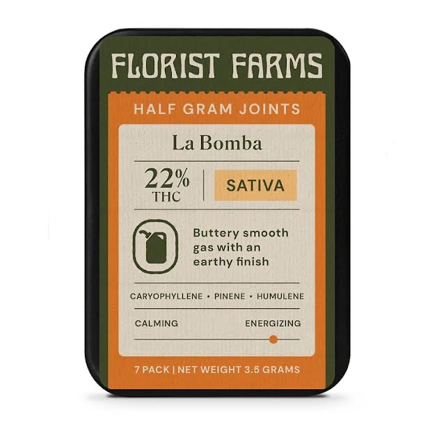 Florist Farms Multi-Pack Pre-Roll 3.5g (7 x .5g) La Bomba (Sativa)