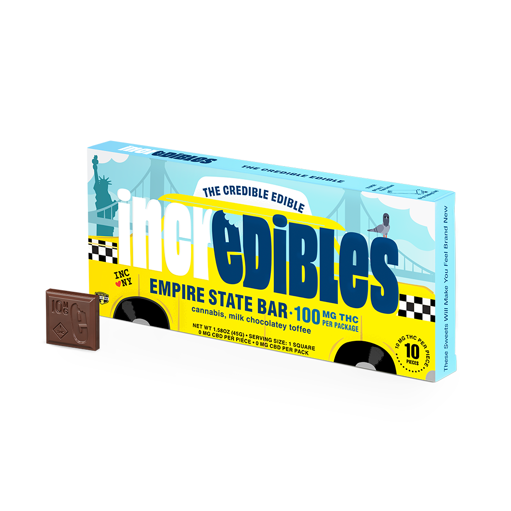 Incredibles Chocolate 100mg | Empire State Bar - 100 mg
