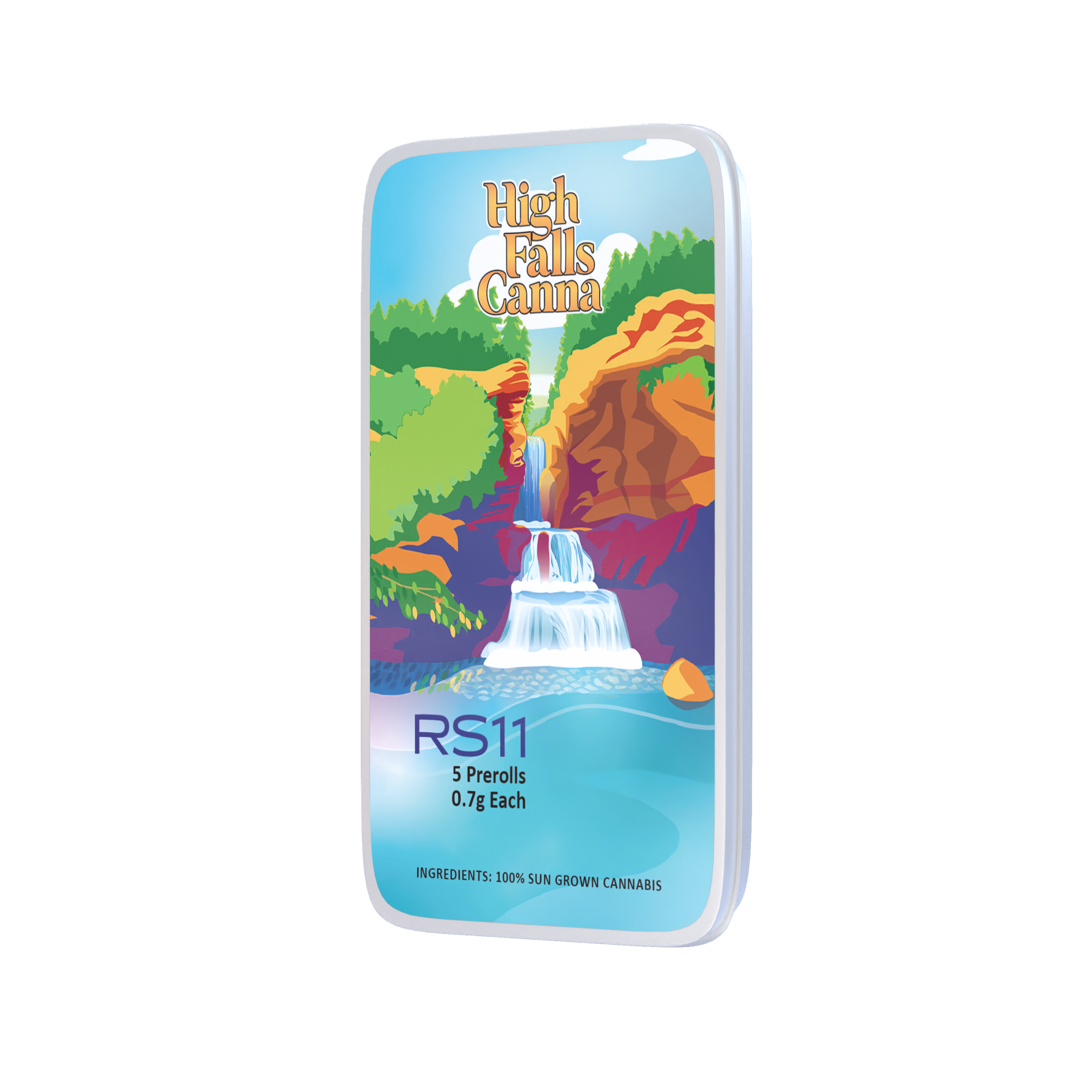 High Falls Canna New York Pre-Roll Multi-pack(5 X .7G) RS11 - 3.5 g - 5 Pack
