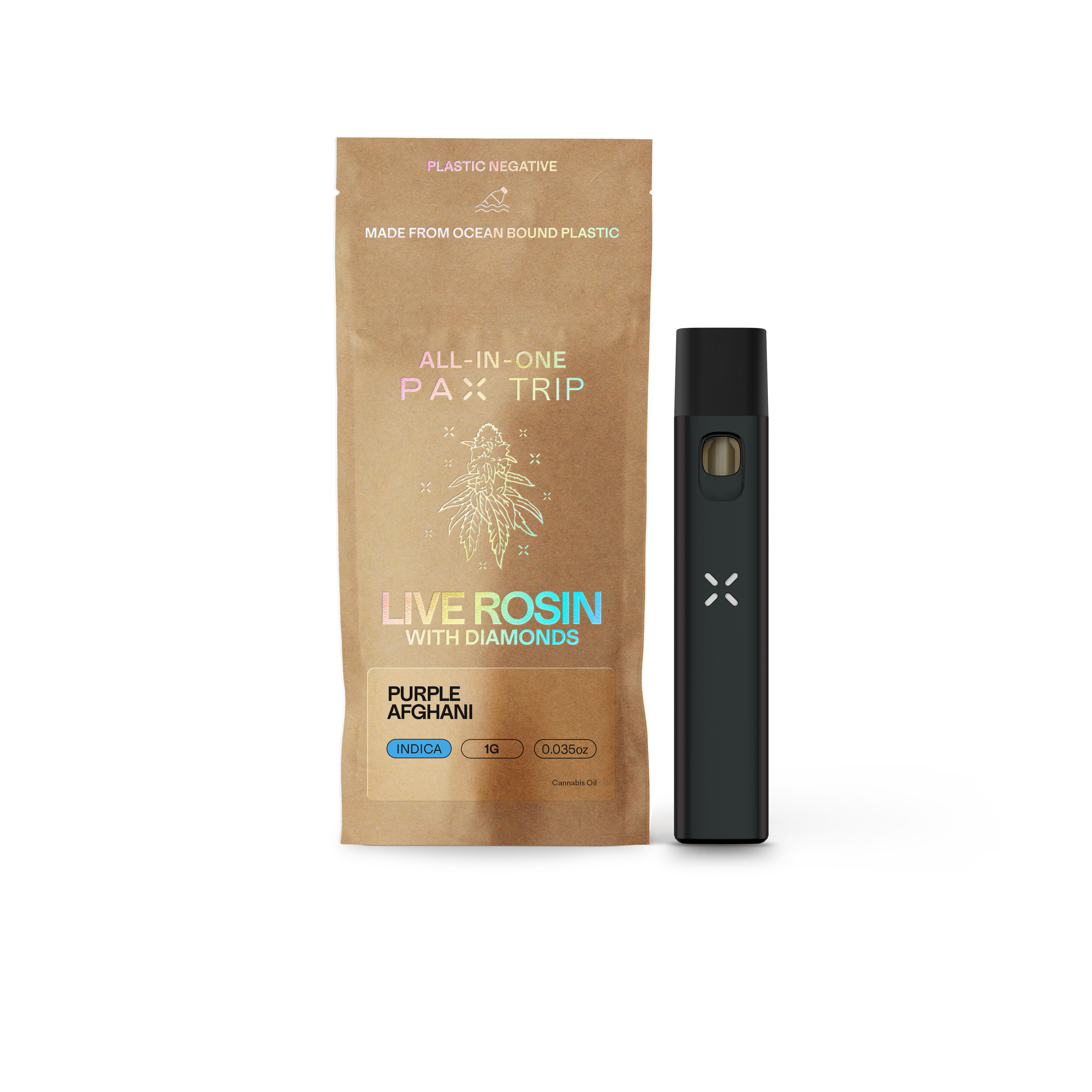 PAX Live Rosin with Diamonds AIO - Blue Dream