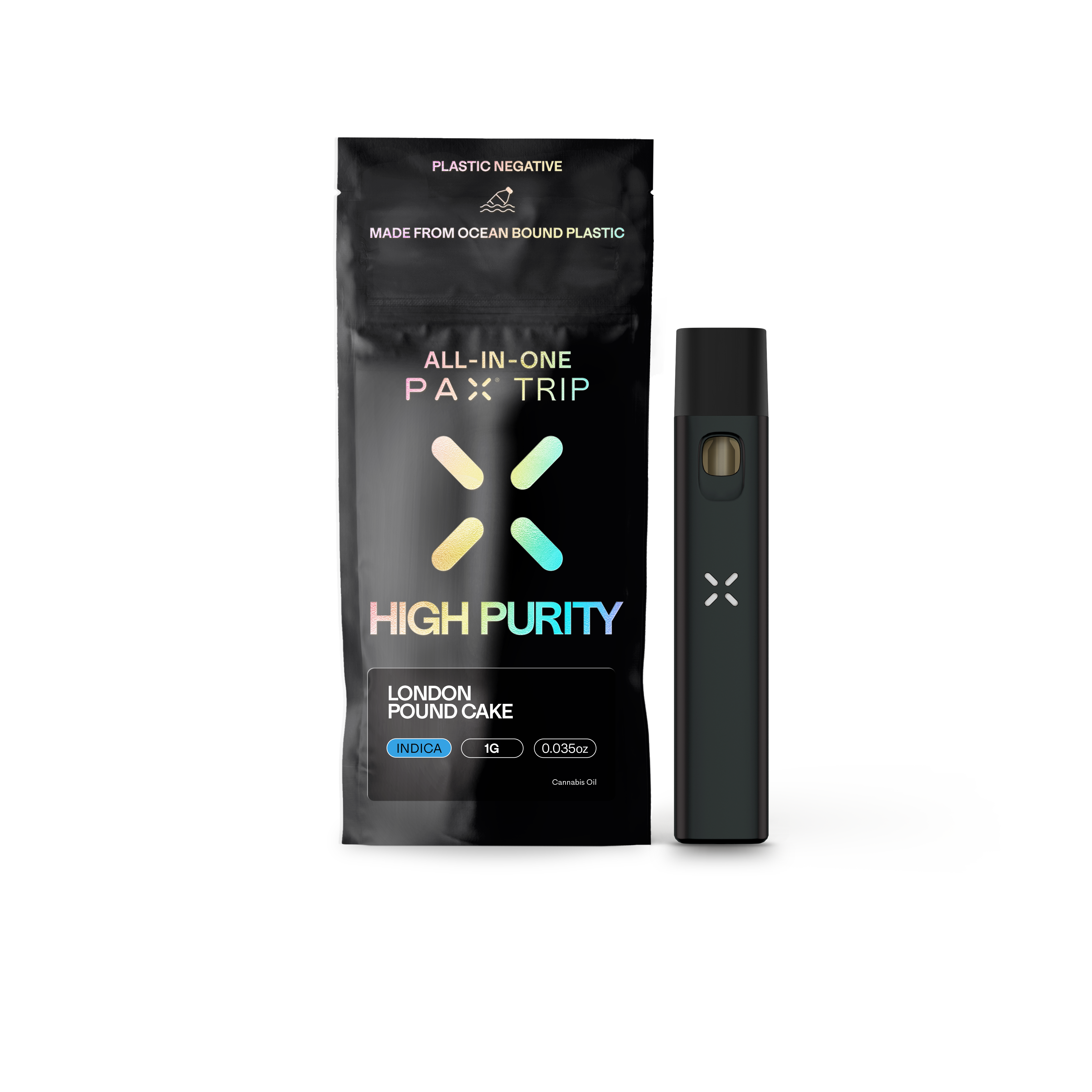 PAX High Purity THC AIO - London Pound Cake