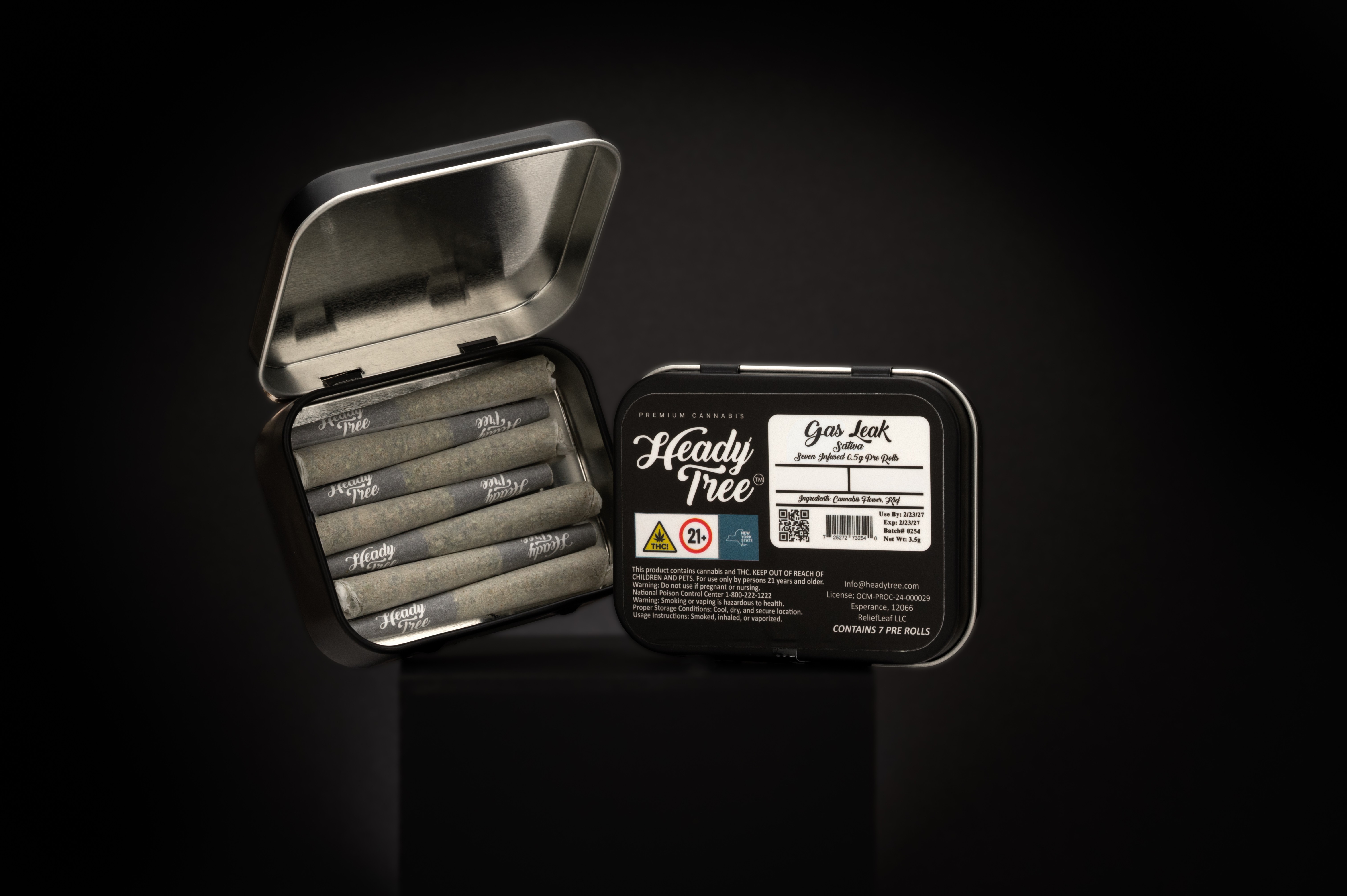 Shop HEADY TREE | KIEF INFUSED SHORTY'S | GAS LEAK by HEADY TREE at Le ...