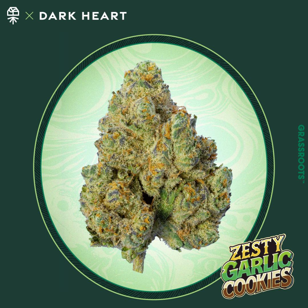 Grassroots x Dark Hearts - Zesty Garlic Cookies