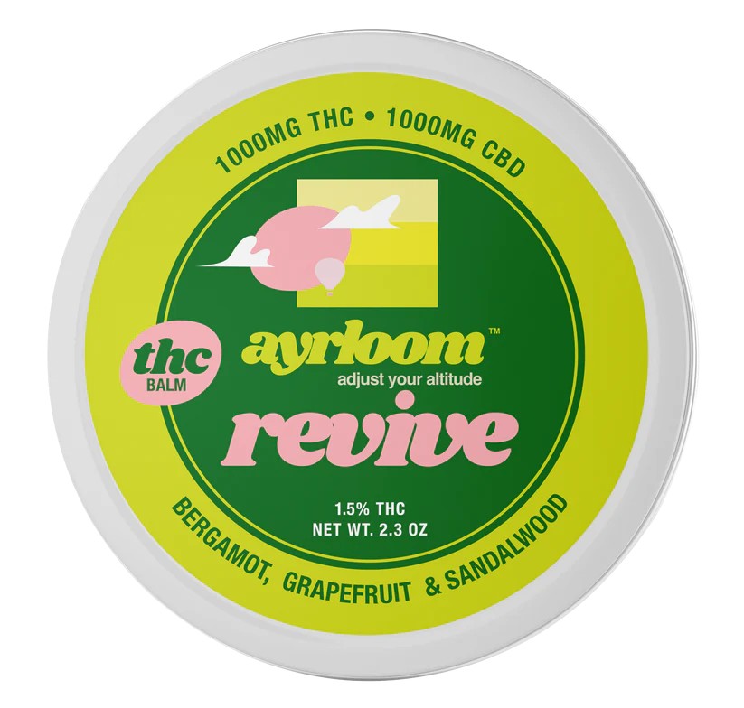 Ayrloom Balm - 1,000mg Revive 1:1 (THC:CBD)