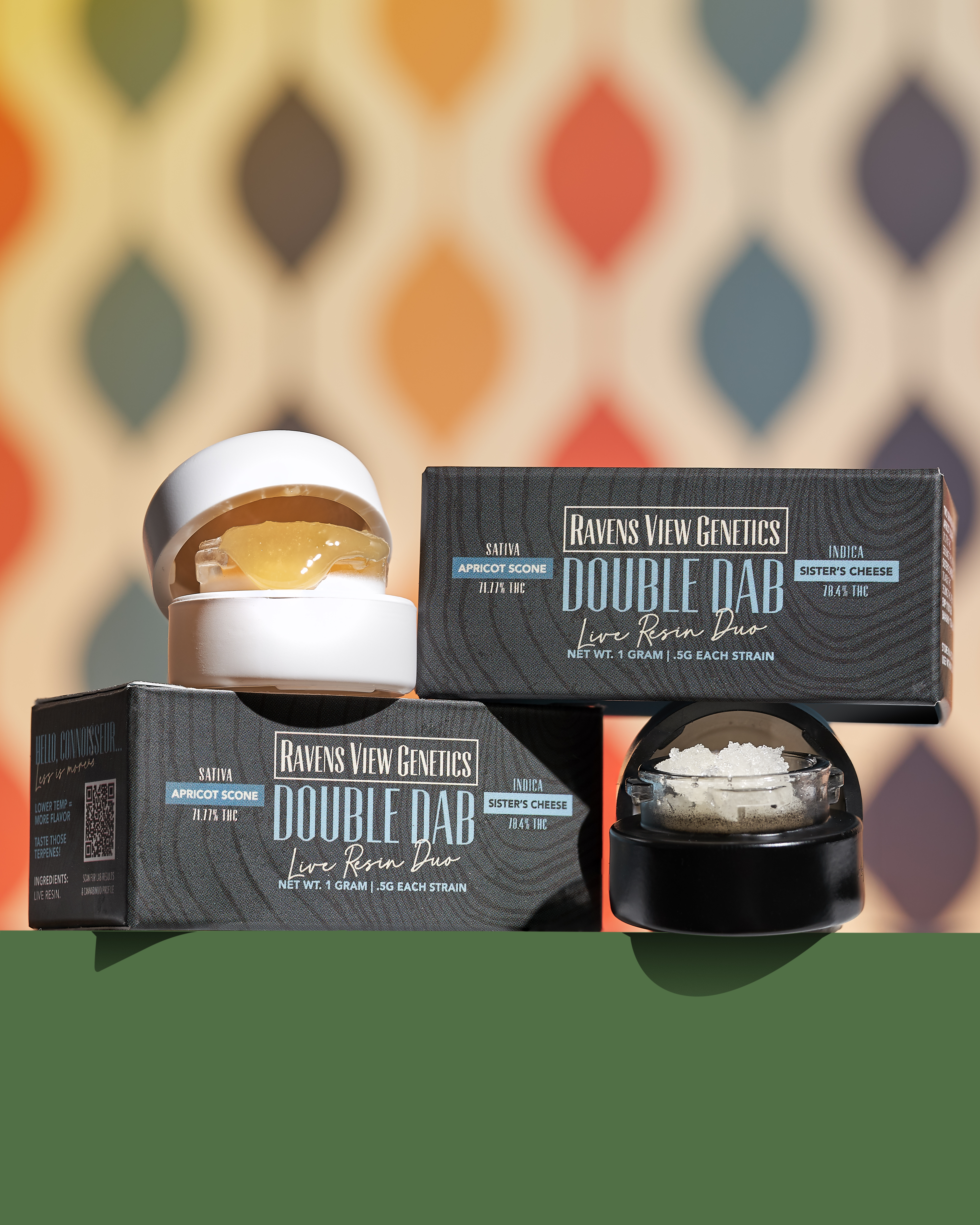 RAVEN'S VIEW DOUBLE DAB LIVE RESIN DUO - 1 g - 2 Pack