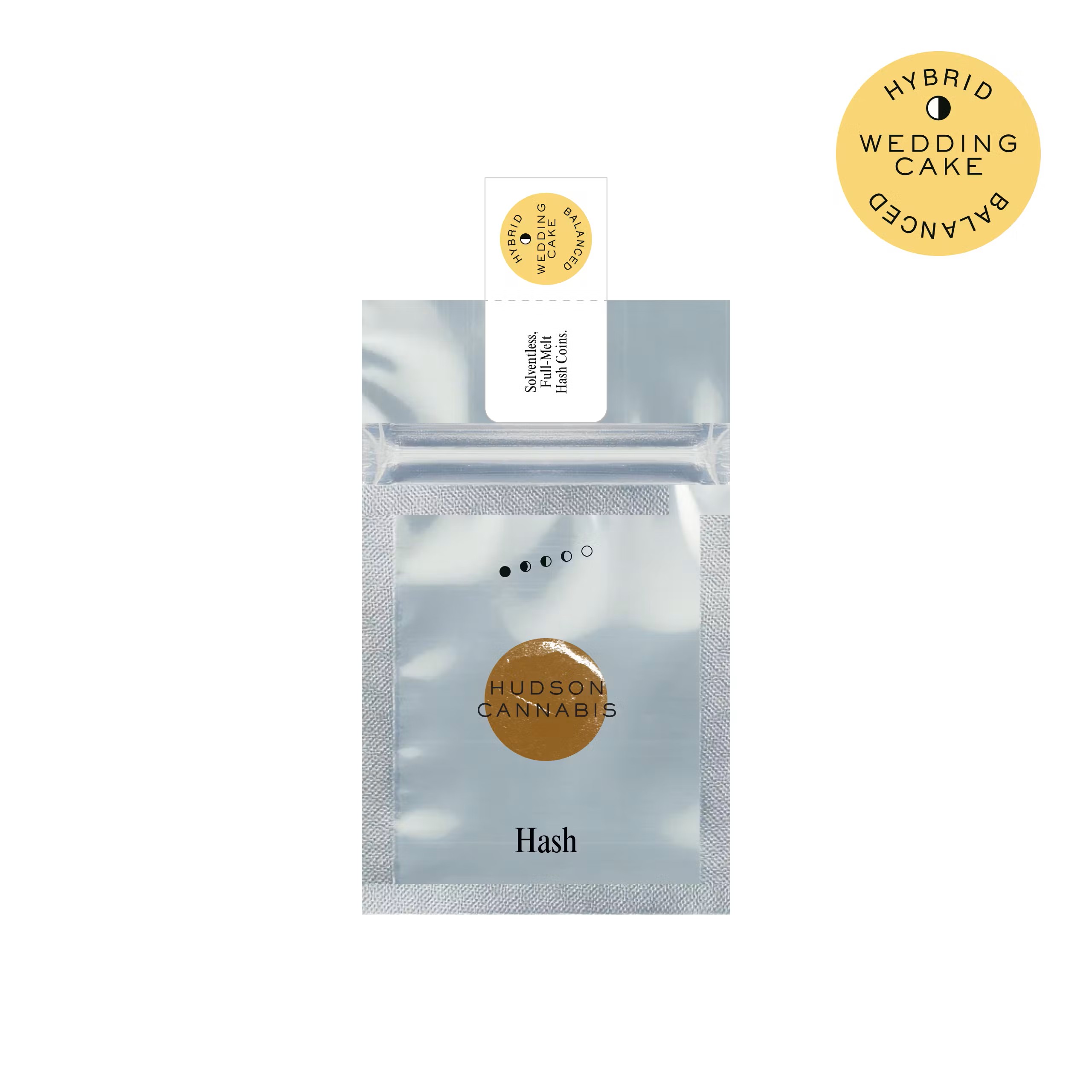 Hudson Cannabis Hash .5g Wedding Cake (Hybrid)