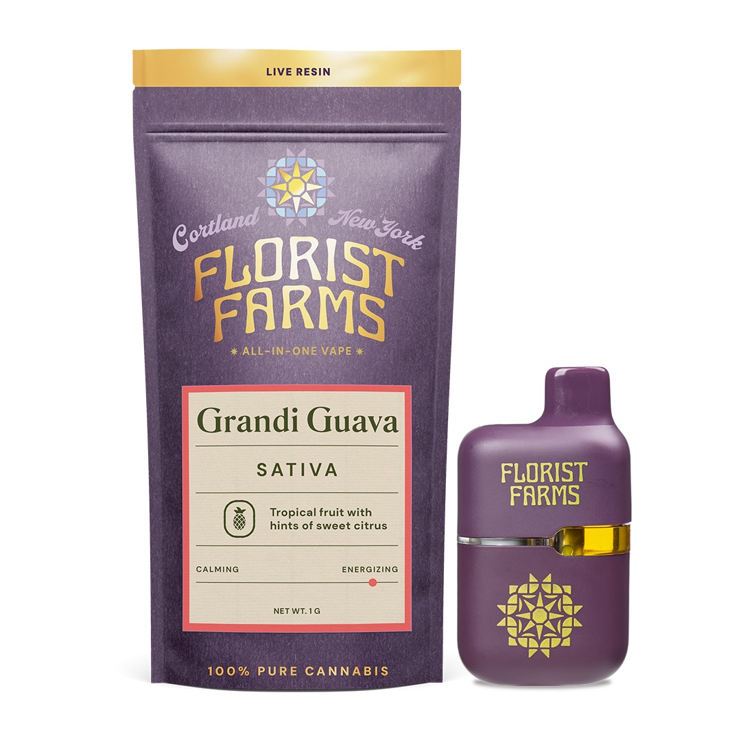 FLORIST FARMS | LIVE RESIN TANK | GRANDI GUAVA - 1 g