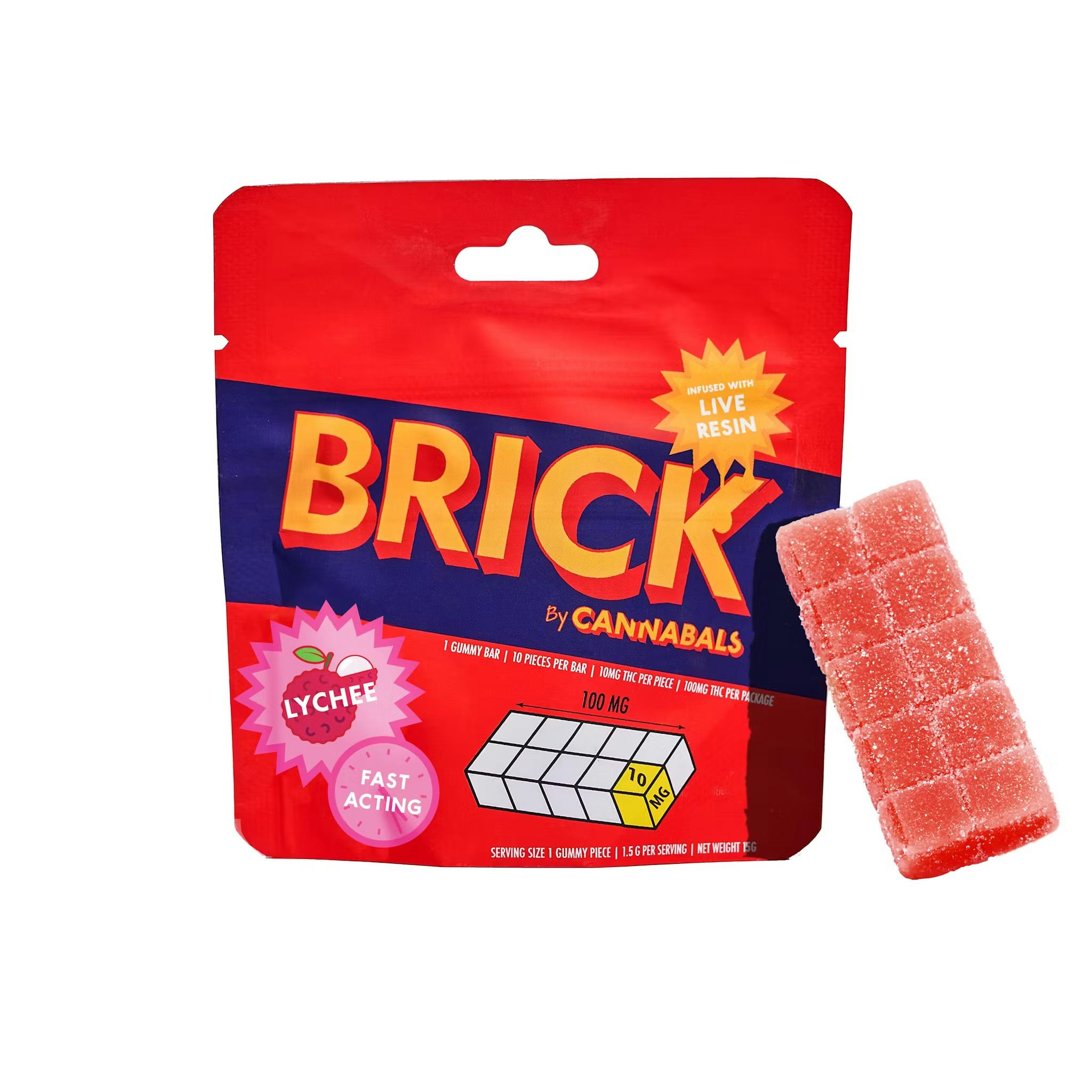 Cannabals | Brick | Lychee - 100 mg