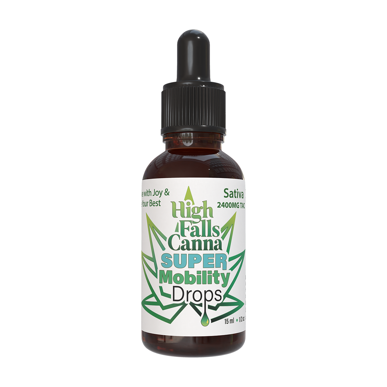 High Falls Canna New York Super Mobility Drops -15ml - 150 mg