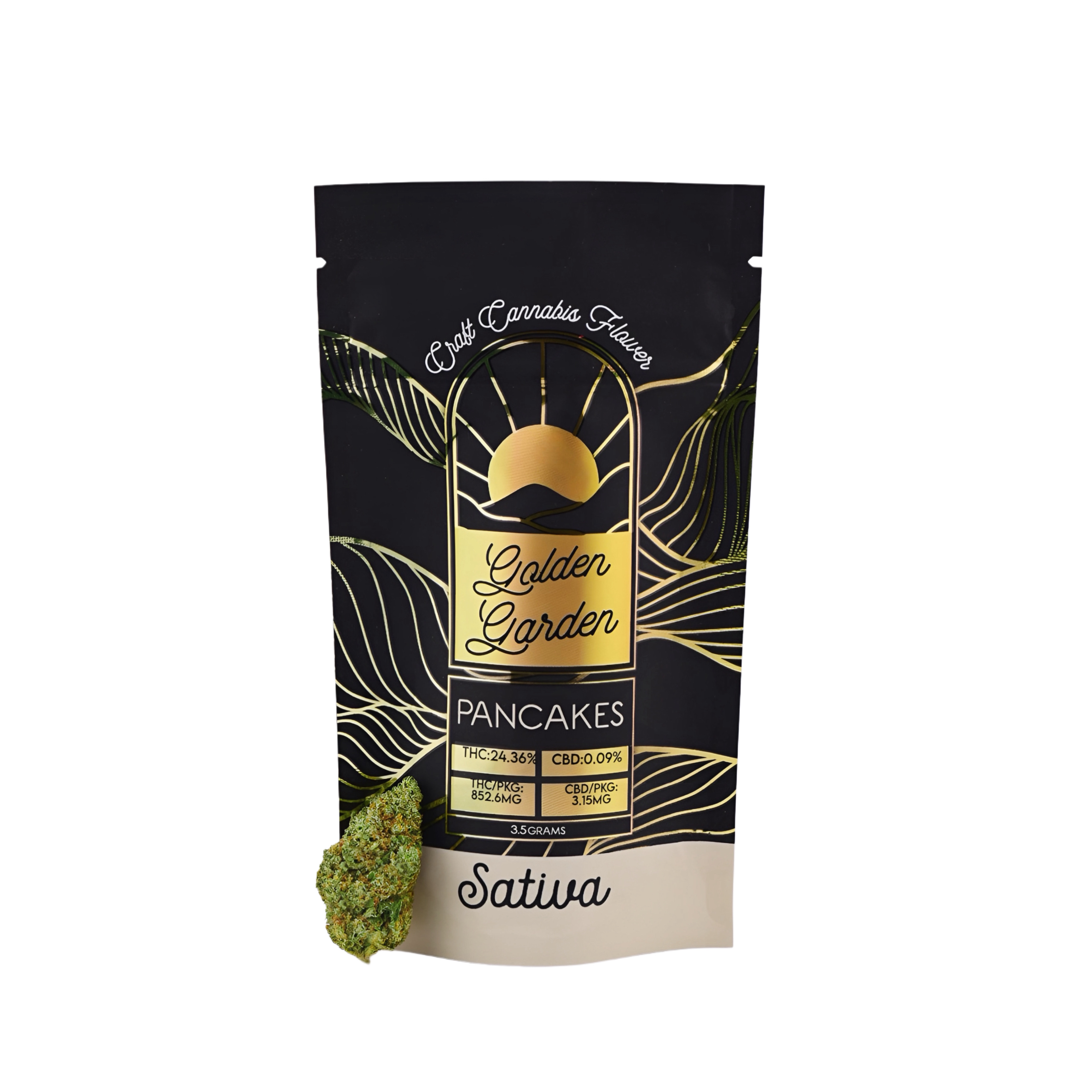 Golden Garden 3.5g Pancakes (Sativa)