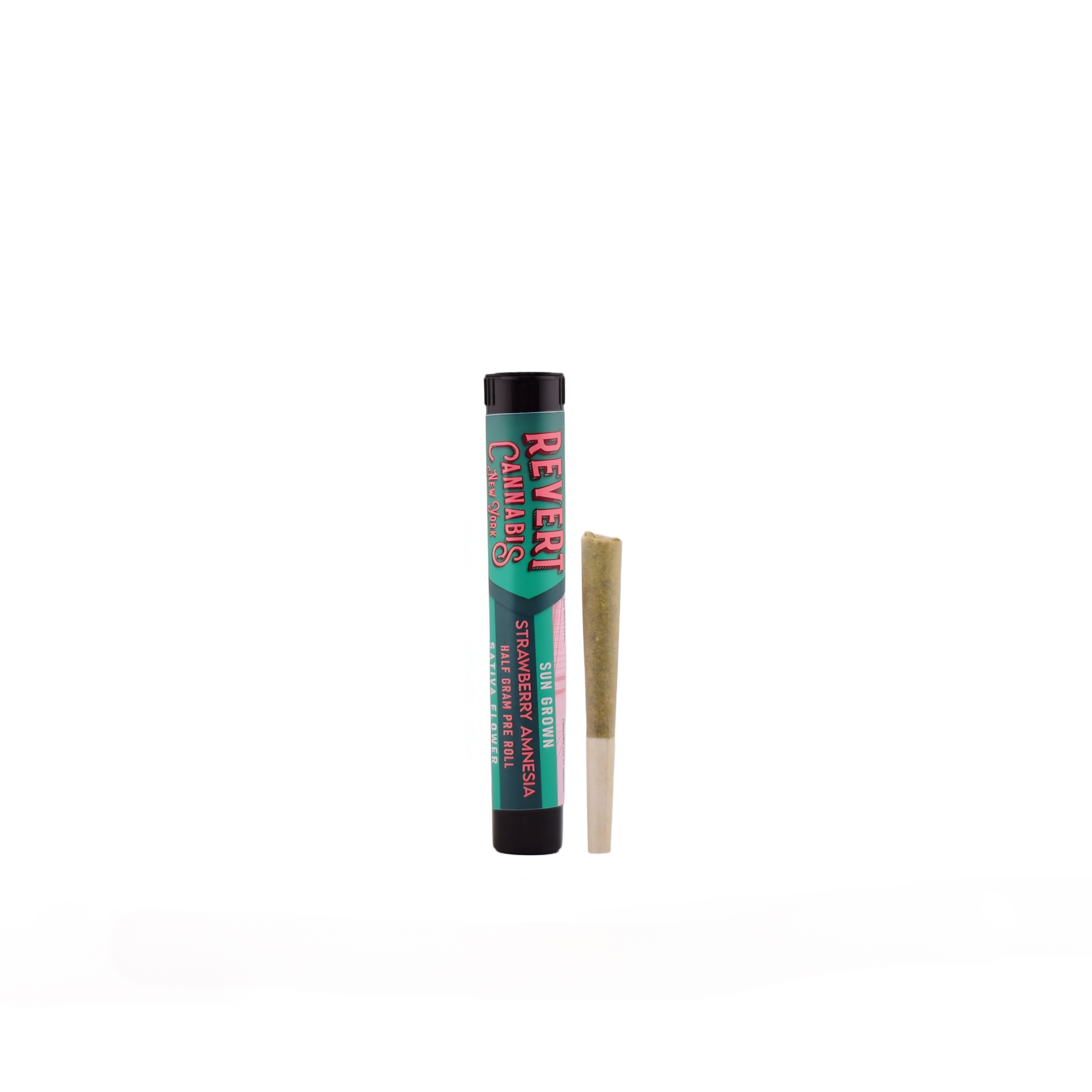 Revert Cannabis Pre-Roll .5g Strawberry Amnesia (Sativa Hybrid)
