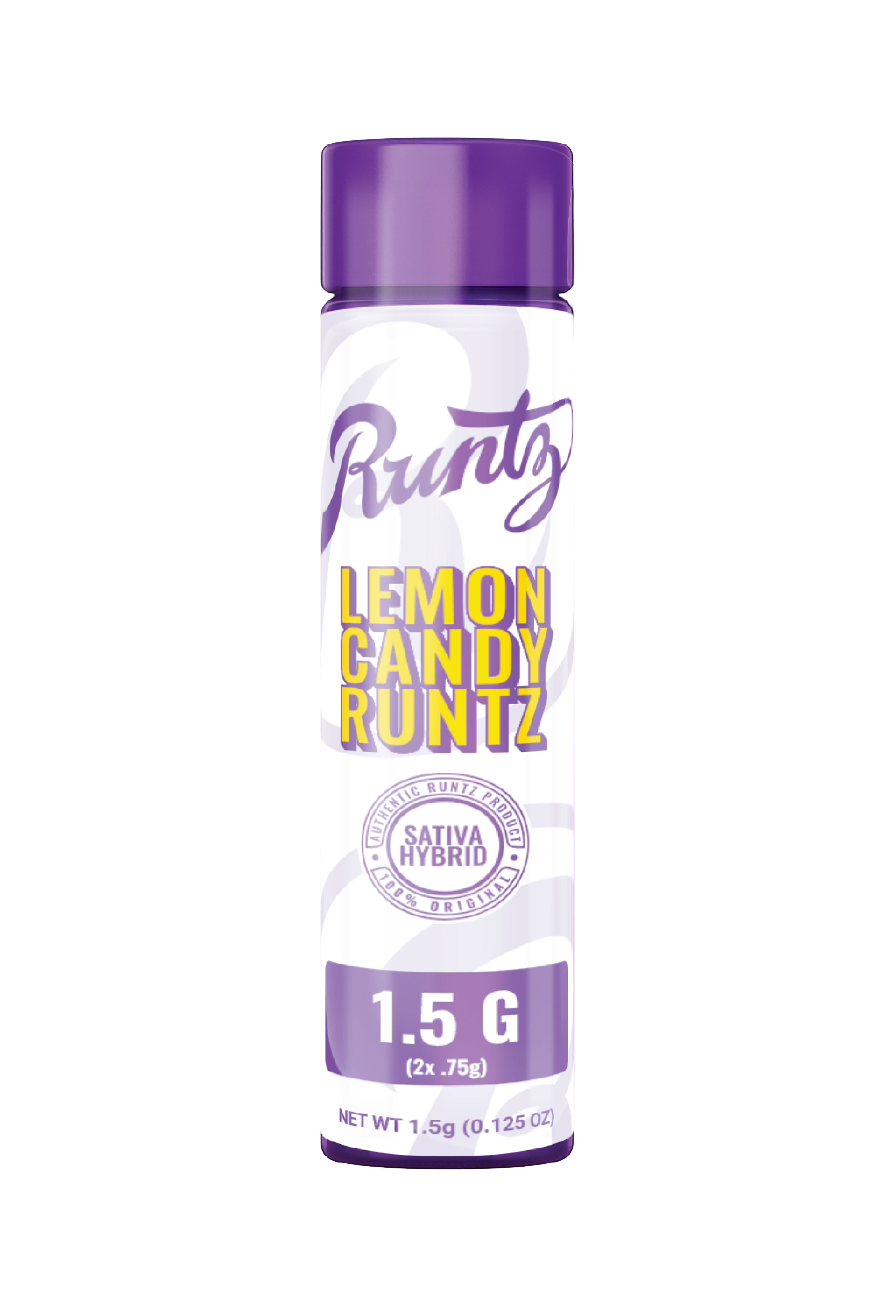 RUNTZ | LEMON CANDY RUNTZ | PRE ROLL - 0.75 g - 2 Pack