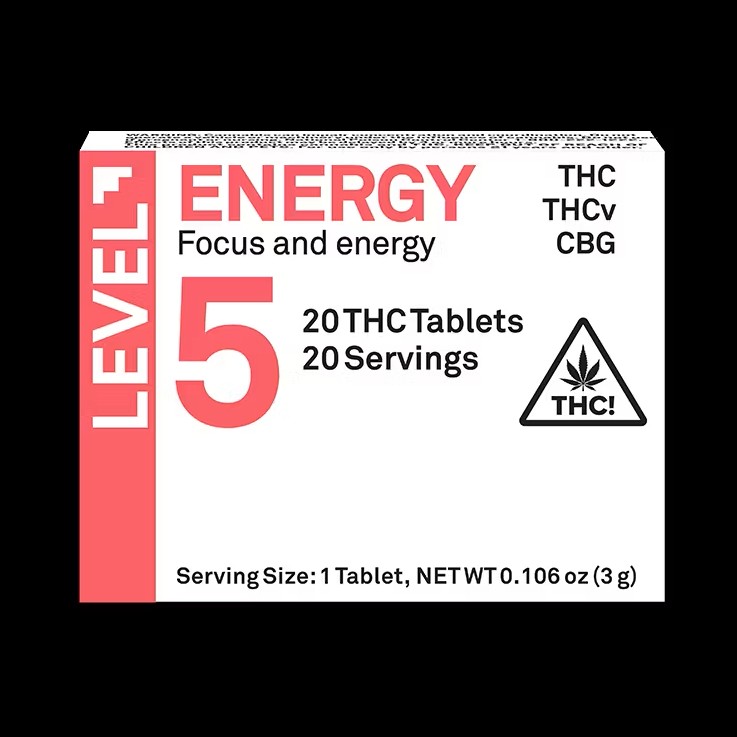 Shop LEVEL PROTAB ENERGY 100MG (20 X 5MG) by LEVEL at Le Flora Dispensary