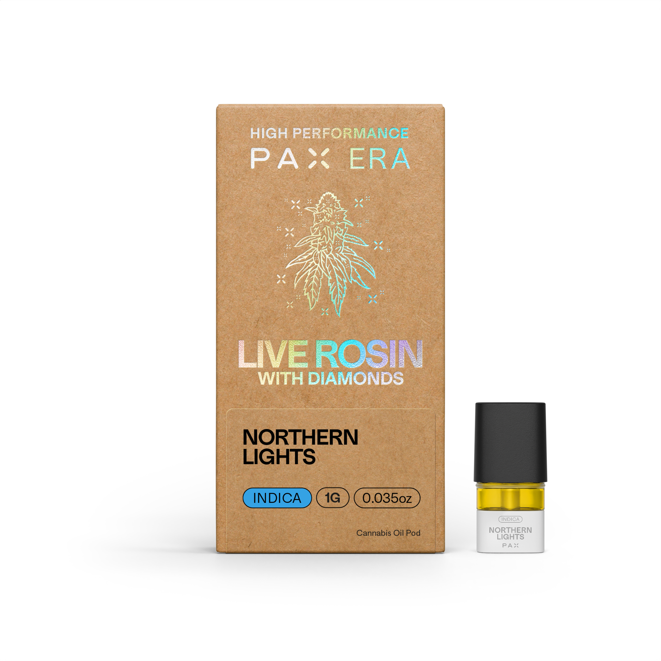PAX Live Rosin with Diamonds - Northern Lights