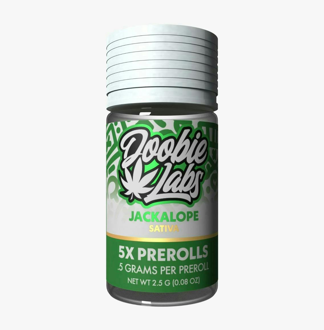 DOOBIE LABS | PRE ROLL | JACKALOPE (SATIVA) 5PK - 0.5 g - 5 Pack