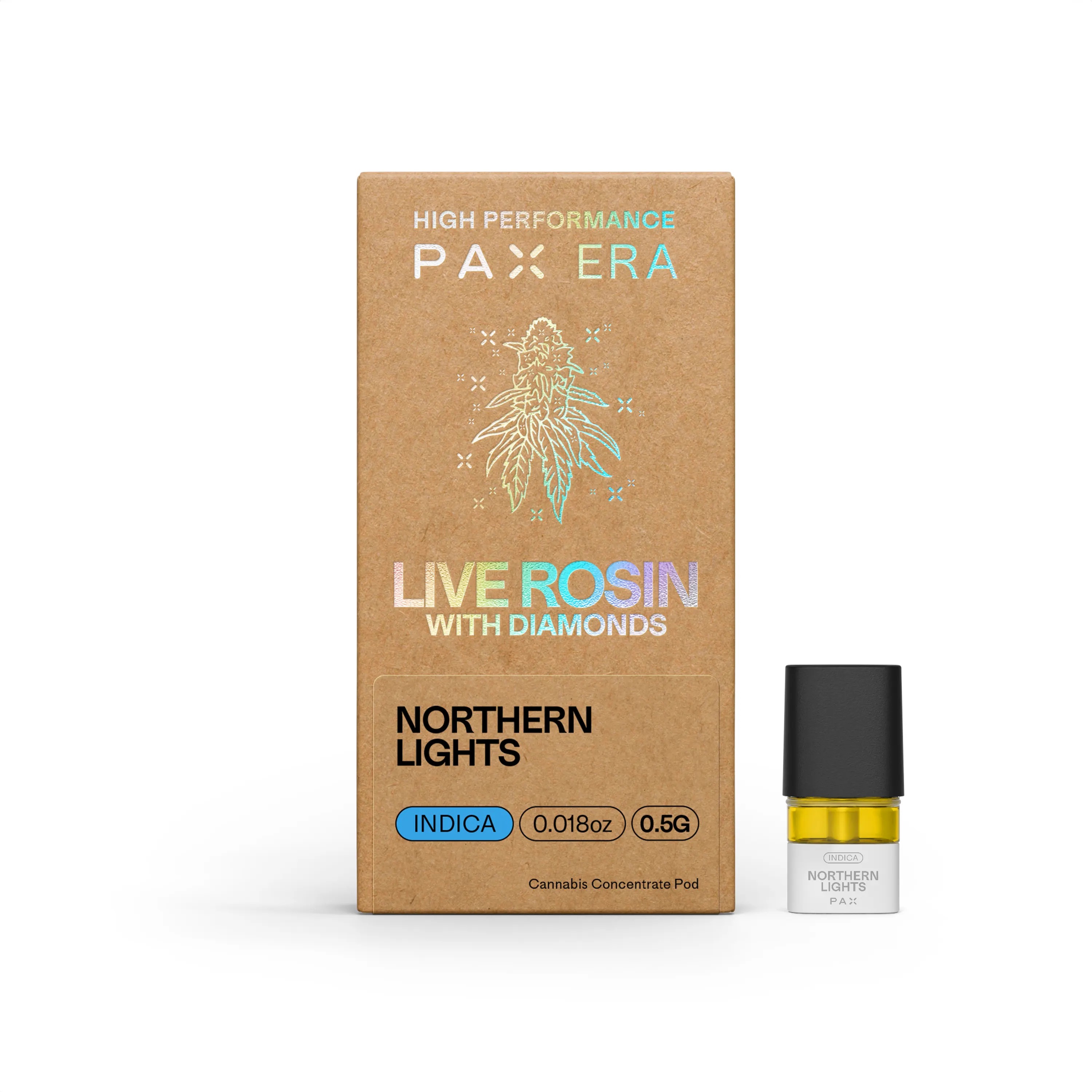 PAX Live Rosin with Diamonds - Northern Lights - 0.5 g