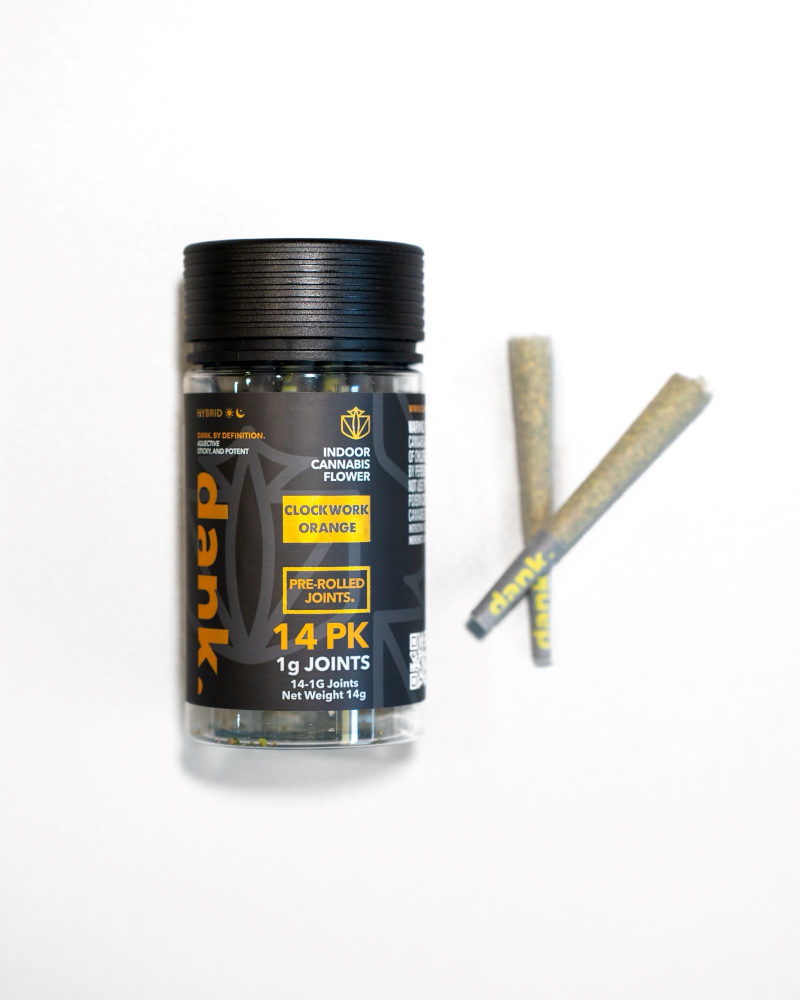 DANK - PRE-ROLL MULTI-PACK - CLOCKWORK ORANGE - 1 g - 14 Pack