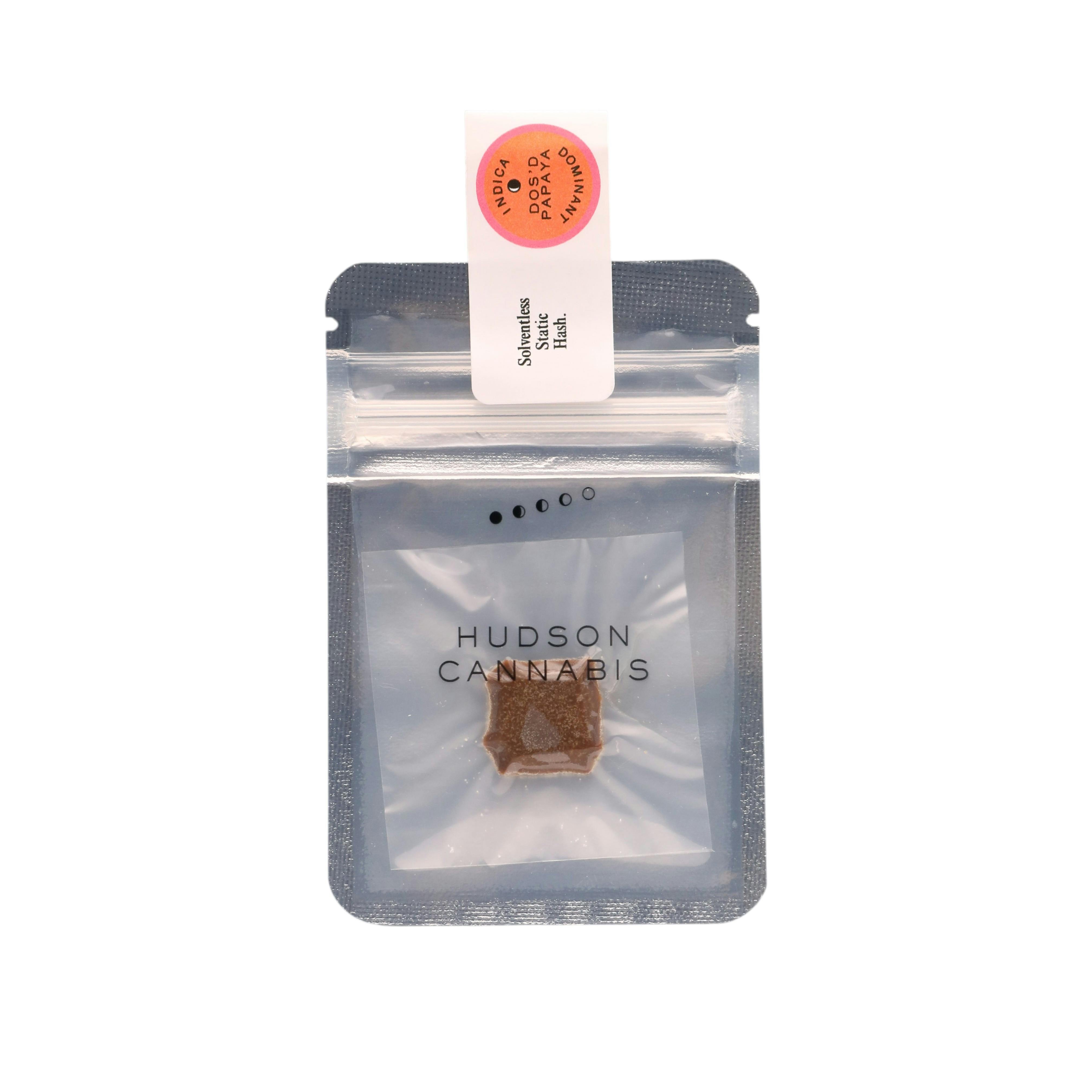 Hudson Cannabis Hash 1g Dos'd Papaya (Indica Hybrid)