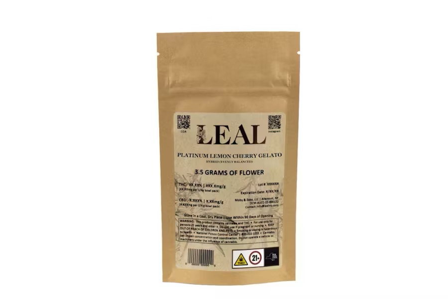 Leal 3.5g Platinum Lemon Cherry Gelato (Hybrid)