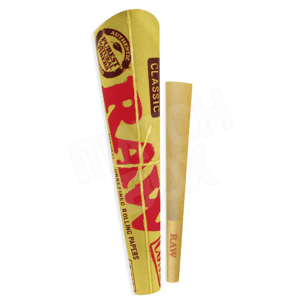 RAW CONES 1 1/4" (6PK)