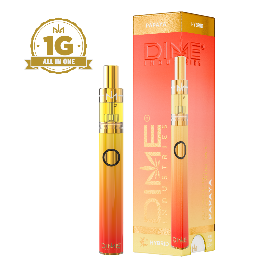 DISPOSABLE CARTRIDGE - DIME - LR PAPAYA (H) - 1000MG