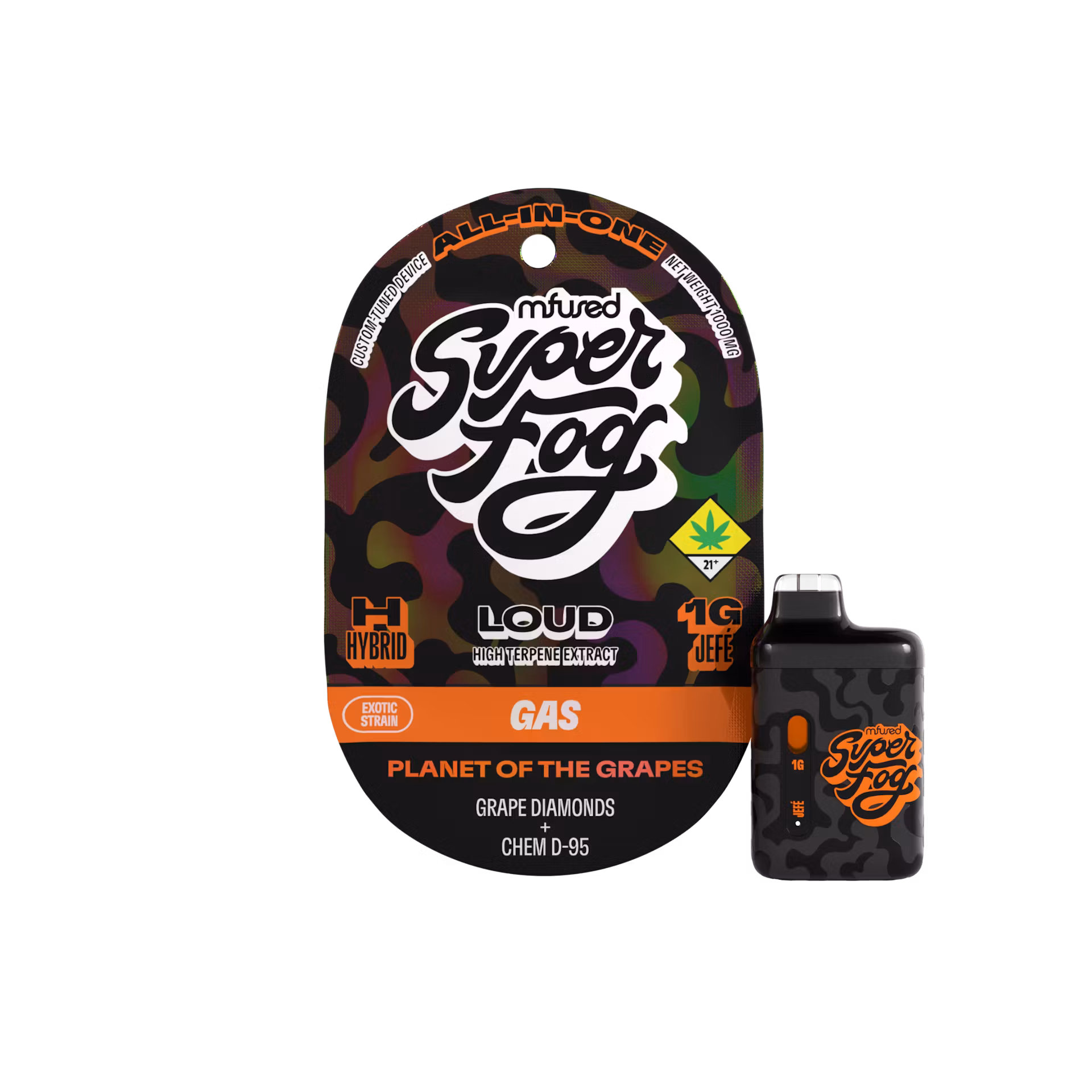MFUSED JEFE LOUD HTE - PLANET OF THE GRAPES (H) - 2000MG