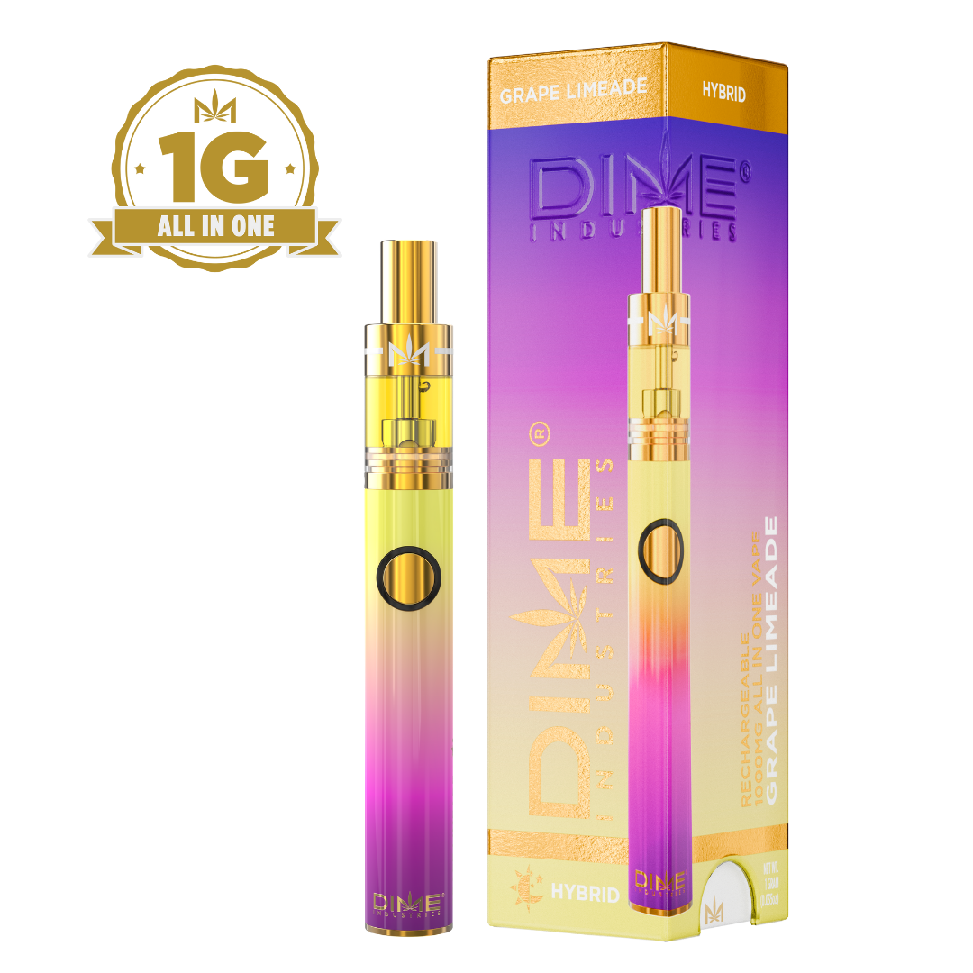 DISPOSABLE CARTRIDGE - DIME - LR GRAPE LIMEADE (H) - 1000MG