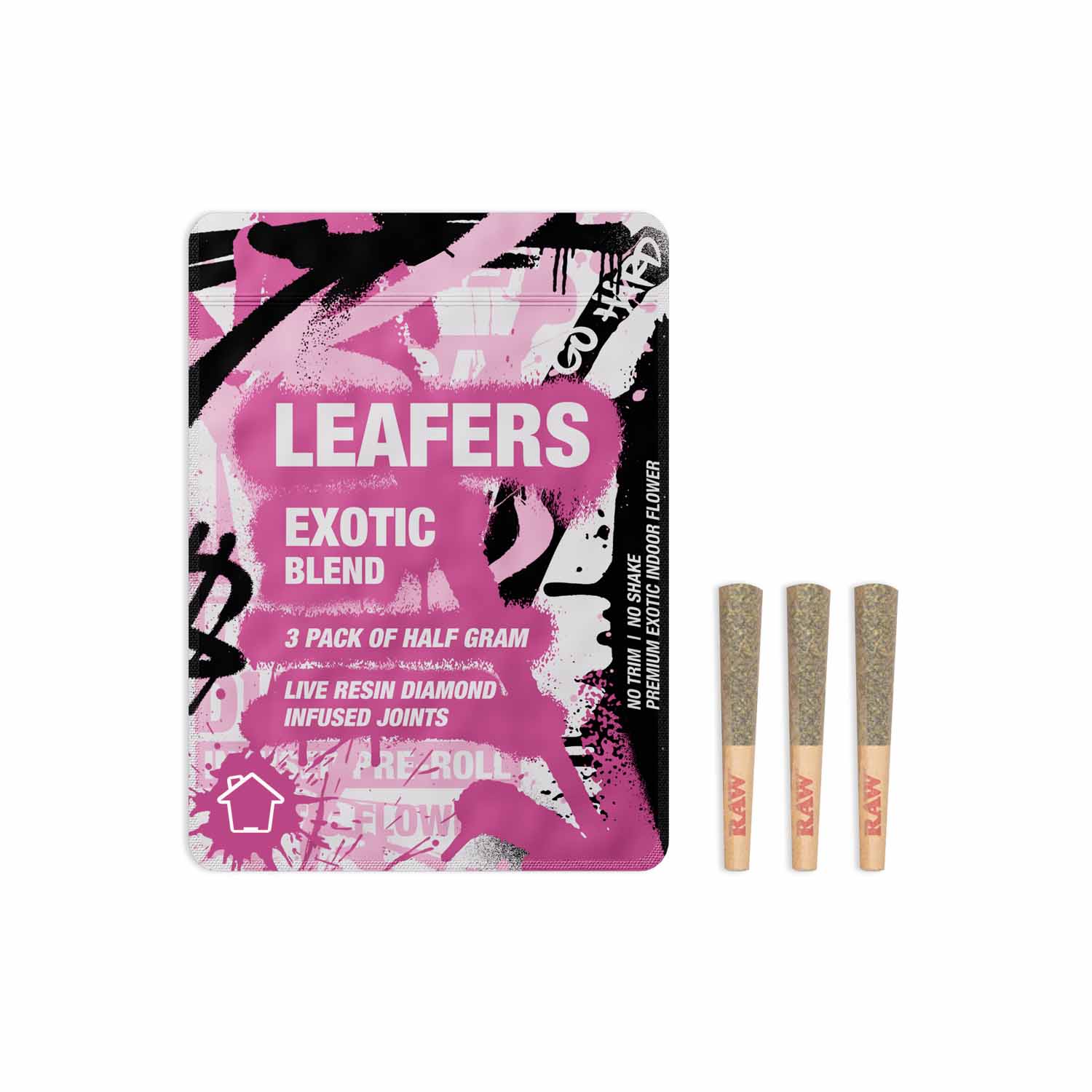 LEAFERS - EXOTIC BLEND (H) 3PK - 1.5G